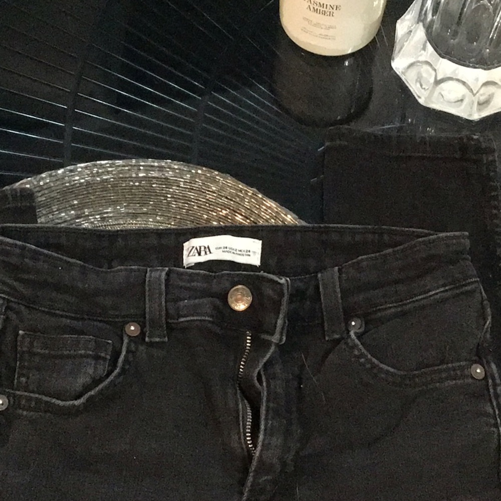 Zara Black Denim